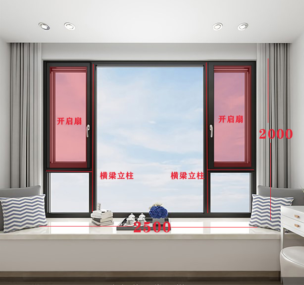 北京断桥铝系统门窗计价方式，如何计算的